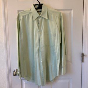 CORNELIANI MENS DRESS SHIRT - LARGE